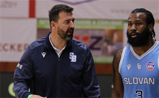 35. kolo TIPOS SBL: BC Prievidza : BC Slovan Bratislava 70:81 (Ladislav Szibilla)
