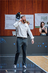 35. kolo TIPOS SBL: BC Prievidza - BC Slovan Bratislava 70:81 (Vladimír Králik)