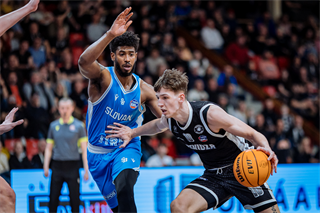 35. kolo TIPOS SBL: BC Prievidza - BC Slovan Bratislava 70:81 (Vladimír Králik)