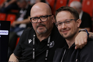 1. štvrťfinále TIPOS SBL: BC Prievidza : BC Komárno 85:71 (Ladislav Szibilla)