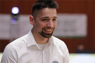 1. štvrťfinále TIPOS SBL: BC Prievidza : BC Komárno 85:71 (Ladislav Szibilla)