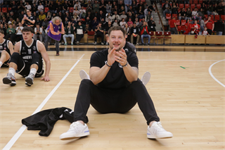 1. štvrťfinále TIPOS SBL: BC Prievidza : BC Komárno 85:71 (Ladislav Szibilla)