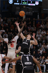 1. štvrťfinále TIPOS SBL: BC Prievidza : BC Komárno 85:71 (Ladislav Szibilla)