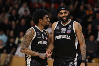 1. štvrťfinále TIPOS SBL: BC Prievidza : BC Komárno 85:71 (Ladislav Szibilla)