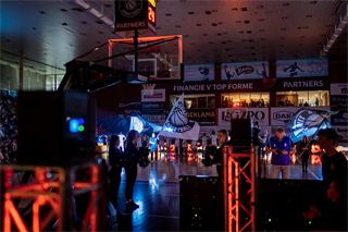 1. štvrťfinále TIPOS SBL: BC Prievidza - BC Komárno 85:71 (Vladimír Králik)