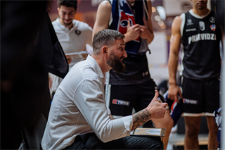 1. štvrťfinále TIPOS SBL: BC Prievidza - BC Komárno 85:71 (Vladimír Králik)