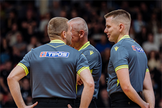 1. štvrťfinále TIPOS SBL: BC Prievidza - BC Komárno 85:71 (Vladimír Králik)