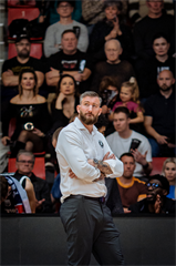 1. štvrťfinále TIPOS SBL: BC Prievidza - BC Komárno 85:71 (Vladimír Králik)