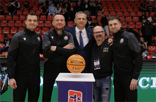3. štvrťfinále TIPOS SBL: BC Prievidza : BC Komárno 75:73 (Ladislav Szibilla)