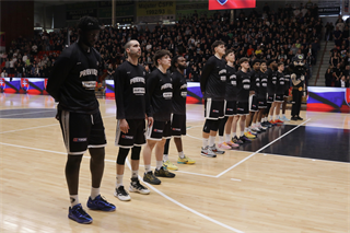 3. štvrťfinále TIPOS SBL: BC Prievidza : BC Komárno 75:73 (Ladislav Szibilla)