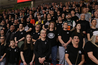 3. štvrťfinále TIPOS SBL: BC Prievidza : BC Komárno 75:73 (Ladislav Szibilla)