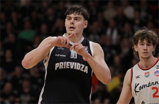 3. štvrťfinále TIPOS SBL: BC Prievidza : BC Komárno 75:73 (Ladislav Szibilla)