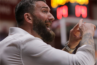 3. štvrťfinále TIPOS SBL: BC Prievidza : BC Komárno 75:73 (Ladislav Szibilla)