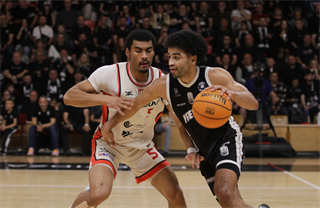 3. štvrťfinále TIPOS SBL: BC Prievidza : BC Komárno 75:73 (Ladislav Szibilla)