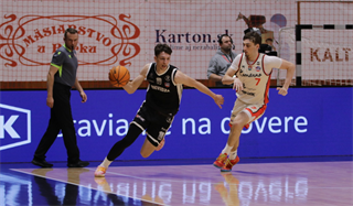 3. štvrťfinále TIPOS SBL: BC Prievidza : BC Komárno 75:73 (Ladislav Szibilla)