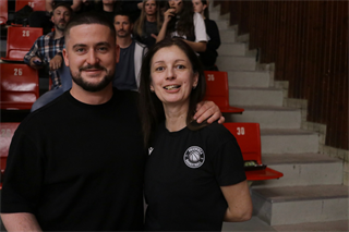 3. štvrťfinále TIPOS SBL: BC Prievidza : BC Komárno 75:73 (Ladislav Szibilla)