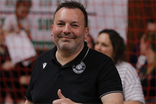 3. štvrťfinále TIPOS SBL: BC Prievidza : BC Komárno 75:73 (Ladislav Szibilla)