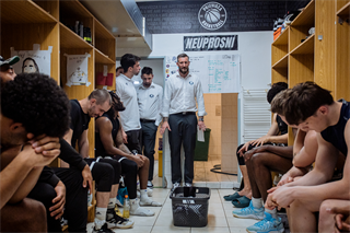 3. štvrťfinále TIPOS SBL: BC Prievidza - BC Komárno 75:73 (Vladimír Králik)