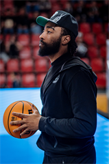 3. štvrťfinále TIPOS SBL: BC Prievidza - BC Komárno 75:73 (Vladimír Králik)