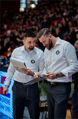 3. štvrťfinále TIPOS SBL: BC Prievidza - BC Komárno 75:73 (Vladimír Králik)