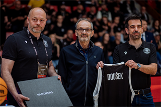 3. štvrťfinále TIPOS SBL: BC Prievidza - BC Komárno 75:73 (Vladimír Králik)