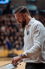 3. štvrťfinále TIPOS SBL: BC Prievidza - BC Komárno 75:73 (Vladimír Králik)