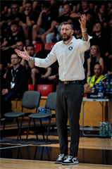 3. štvrťfinále TIPOS SBL: BC Prievidza - BC Komárno 75:73 (Vladimír Králik)