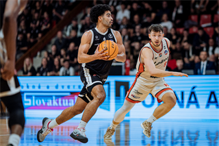 3. štvrťfinále TIPOS SBL: BC Prievidza - BC Komárno 75:73 (Vladimír Králik)