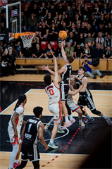 3. štvrťfinále TIPOS SBL: BC Prievidza - BC Komárno 75:73 (Vladimír Králik)