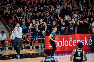 3. štvrťfinále TIPOS SBL: BC Prievidza - BC Komárno 75:73 (Vladimír Králik)