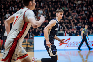 3. štvrťfinále TIPOS SBL: BC Prievidza - BC Komárno 75:73 (Vladimír Králik)