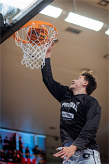 2. semifinále TIPOS SBL: BC Prievidza - Patrioti Levice 75:94 (Vladimír Králik)