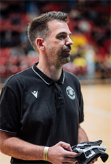 2. semifinále TIPOS SBL: BC Prievidza - Patrioti Levice 75:94 (Vladimír Králik)