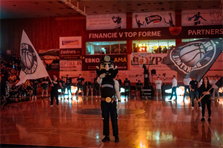 2. semifinále TIPOS SBL: BC Prievidza - Patrioti Levice 75:94 (Vladimír Králik)