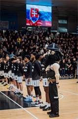 2. semifinále TIPOS SBL: BC Prievidza - Patrioti Levice 75:94 (Vladimír Králik)