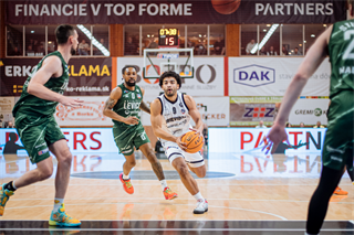 2. semifinále TIPOS SBL: BC Prievidza - Patrioti Levice 75:94 (Vladimír Králik)