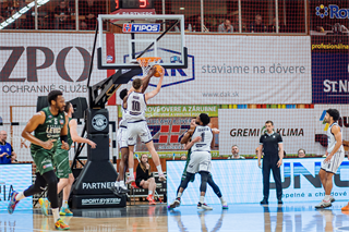 2. semifinále TIPOS SBL: BC Prievidza - Patrioti Levice 75:94 (Vladimír Králik)