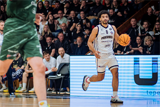 2. semifinále TIPOS SBL: BC Prievidza - Patrioti Levice 75:94 (Vladimír Králik)