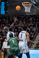 2. semifinále TIPOS SBL: BC Prievidza - Patrioti Levice 75:94 (Vladimír Králik)