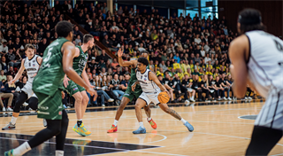 2. semifinále TIPOS SBL: BC Prievidza - Patrioti Levice 75:94 (Vladimír Králik)