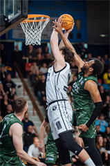 2. semifinále TIPOS SBL: BC Prievidza - Patrioti Levice 75:94 (Vladimír Králik)