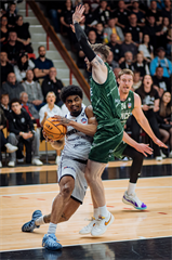 2. semifinále TIPOS SBL: BC Prievidza - Patrioti Levice 75:94 (Vladimír Králik)
