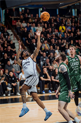 2. semifinále TIPOS SBL: BC Prievidza - Patrioti Levice 75:94 (Vladimír Králik)