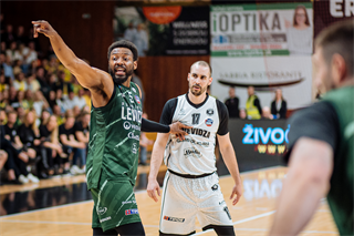 2. semifinále TIPOS SBL: BC Prievidza - Patrioti Levice 75:94 (Vladimír Králik)