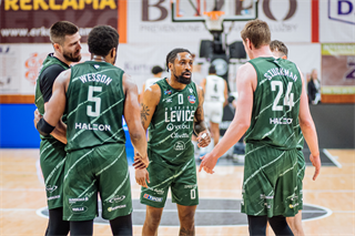 2. semifinále TIPOS SBL: BC Prievidza - Patrioti Levice 75:94 (Vladimír Králik)