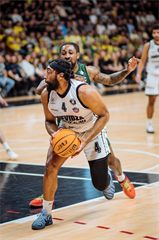 2. semifinále TIPOS SBL: BC Prievidza - Patrioti Levice 75:94 (Vladimír Králik)