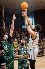 2. semifinále TIPOS SBL: BC Prievidza - Patrioti Levice 75:94 (Vladimír Králik)
