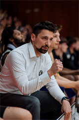 2. semifinále TIPOS SBL: BC Prievidza - Patrioti Levice 75:94 (Vladimír Králik)