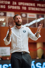 2. semifinále TIPOS SBL: BC Prievidza - Patrioti Levice 75:94 (Vladimír Králik)