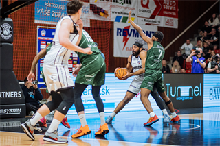 2. semifinále TIPOS SBL: BC Prievidza - Patrioti Levice 75:94 (Vladimír Králik)